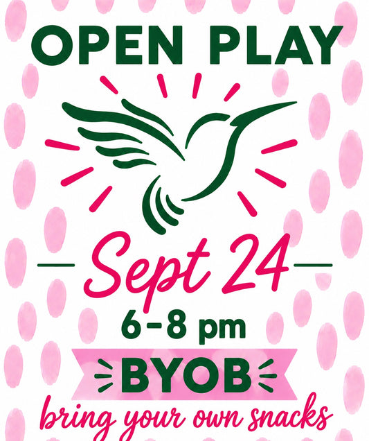 Open Play 9/24