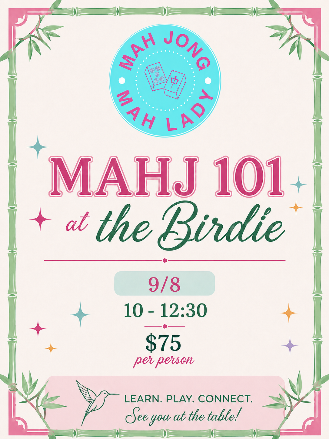 9/8 Mahj 101